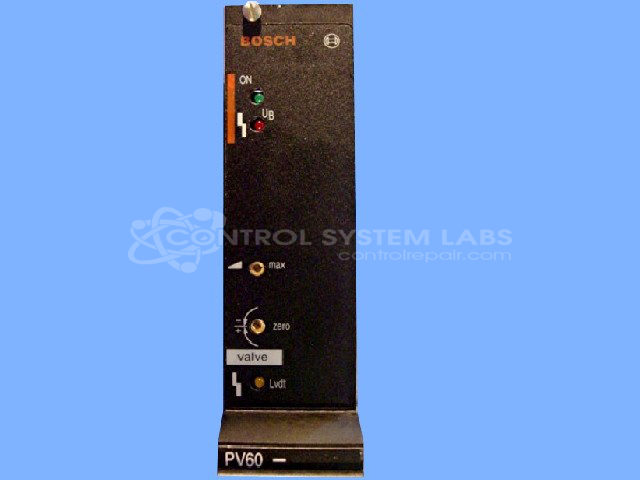 PV60 Valve Amplifier Card