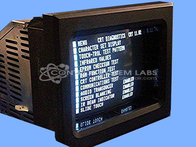 Maco 8000 Van Dorn Monochrome Monitor / CRT No Touchscreen