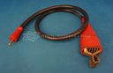 Cable, 60kV, 4 Ft, 1/4 inch Test Plug to Spring Clip