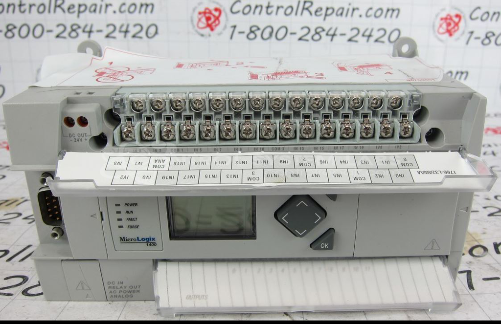 MicroLogix 1400 PLC 32 Point Controller Base Unit