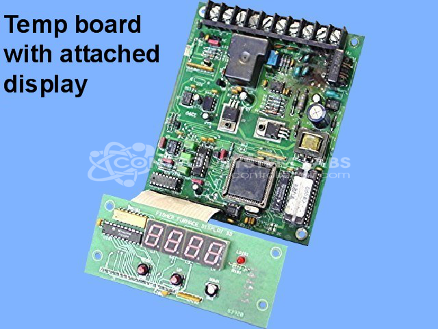 Temperature Control Board with Display Board