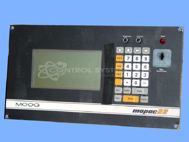 Mopac 22 Control Panel / Screen